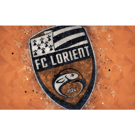 Papel pintado panorámico Pie / Fútbol - FC Lorient