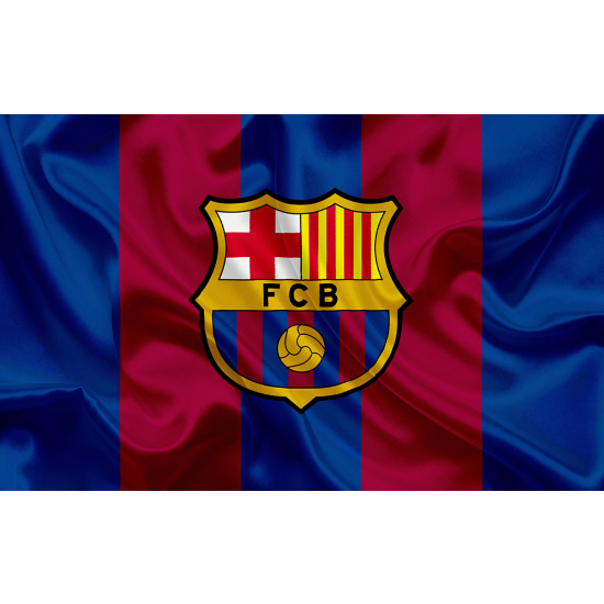 Papel pintado panorámico Pie / Fútbol - FCB Barcelona