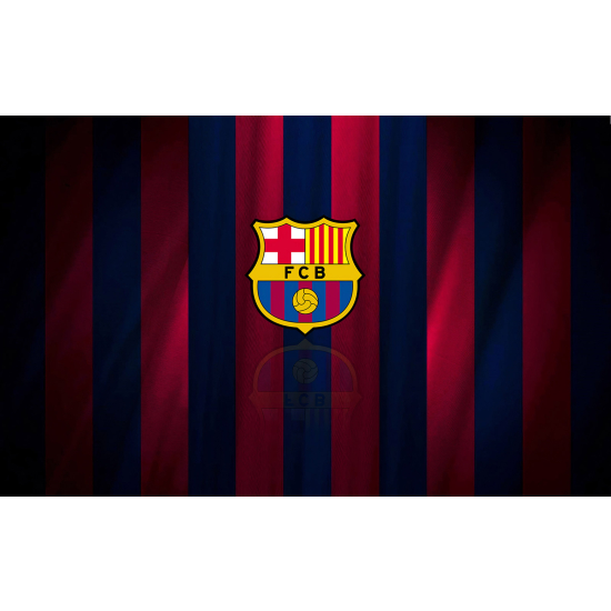 Papel pintado panorámico Pie / Fútbol - FCB Barcelona