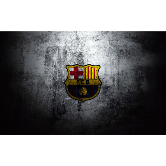 Papel pintado panorámico Pie / Fútbol - FCB Barcelona
