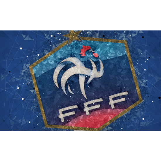 Papel pintado panorámico Pie / Fútbol - FFF