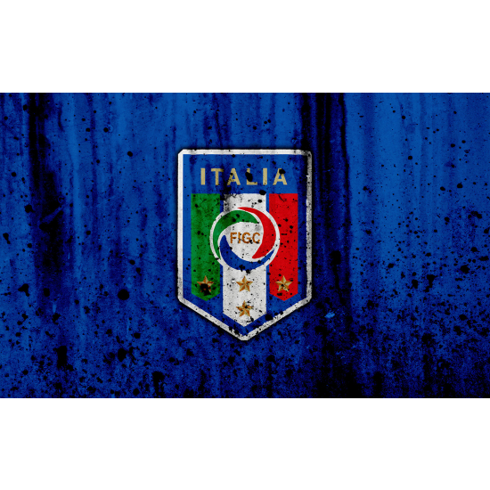 Papel pintado panorámico Pie / Fútbol - FIGC Italia