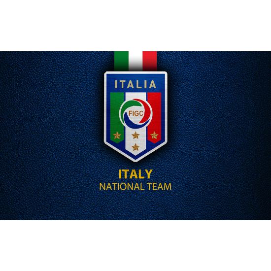 Papel pintado panorámico Pie / Fútbol - FIGC Italia