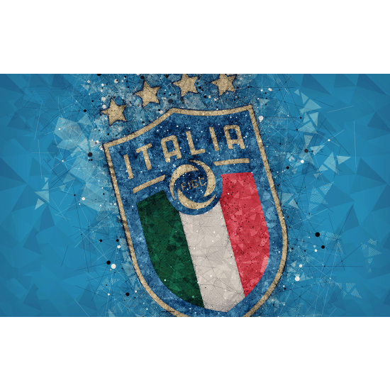 Papel pintado panorámico Pie / Fútbol - FIGC Italia