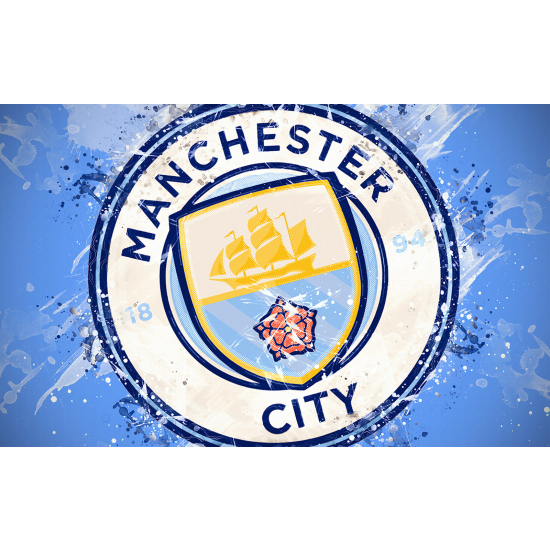 Papel pintado panorámico Pie / Fútbol - Manchester City