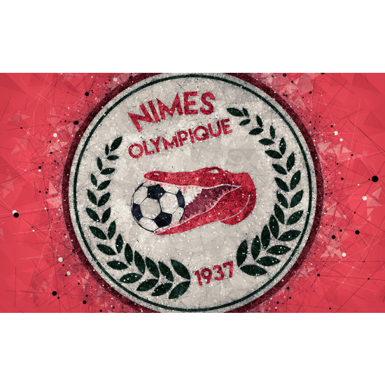 Papel pintado panorámico Pie / Fútbol - Nimes Olympique
