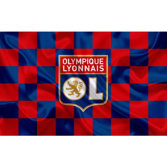 Papel pintado panorámico Pie / Fútbol - OL - Olympique de Lyon