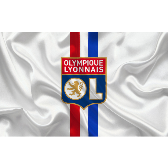 Papel pintado panorámico Pie / Fútbol - OL - Olympique de Lyon