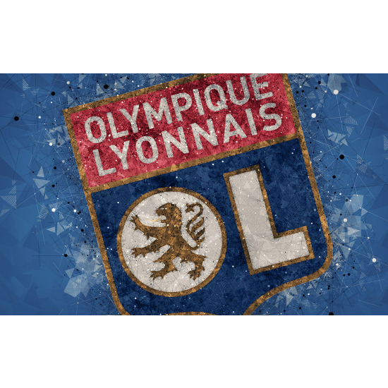 Papel pintado panorámico Pie / Fútbol - OL - Olympique de Lyon
