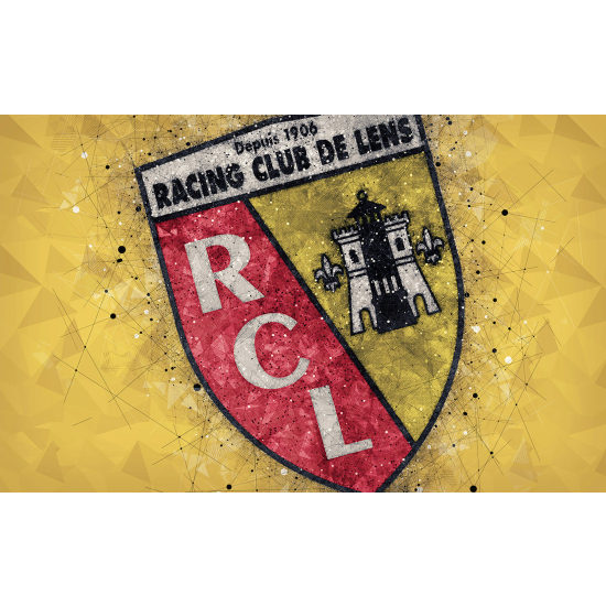 Papel pintado panorámico Pie / Fútbol - RCL - Racing Club de Lens