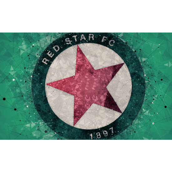 Papel pintado panorámico Pie / Fútbol - RED STAR FC