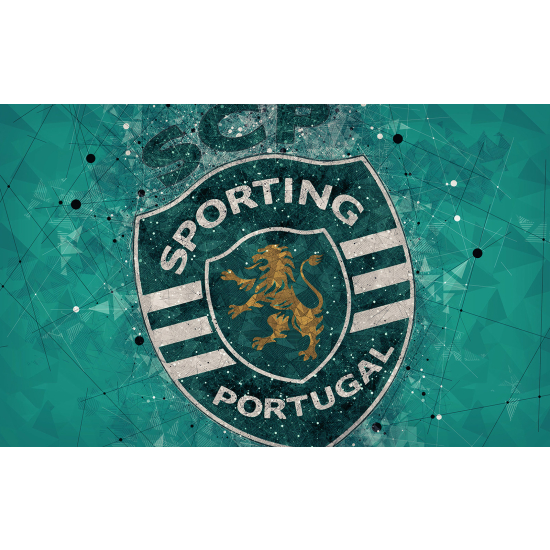 Papel pintado panorámico Pie / Fútbol - SCP - Sporting Portugal
