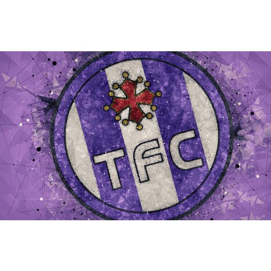 Papel pintado panorámico Pie / Fútbol - TFC - Toulouse Football Club