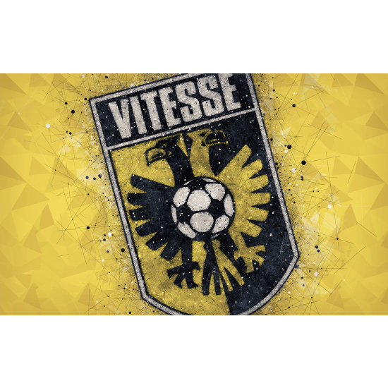 Papel pintado panorámico Pie / Fútbol - VELOCIDAD