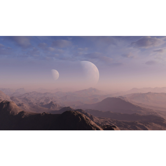 Papel pintado panorámico - Planetas
