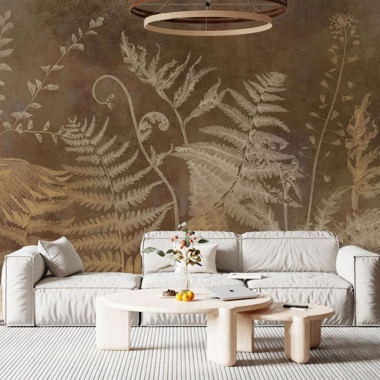 Papel pintado panorámico - Plantas silvestres