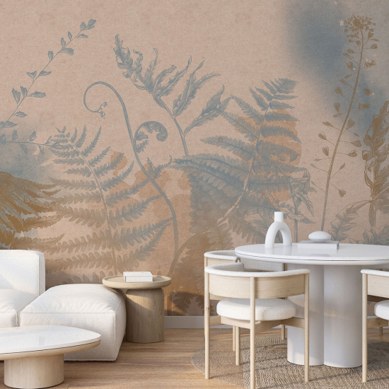 Papel pintado panorámico - Plantas silvestres