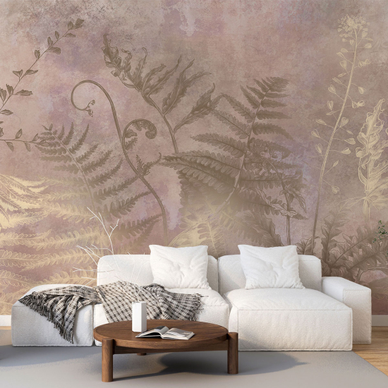 Papel pintado panorámico - Plantas silvestres