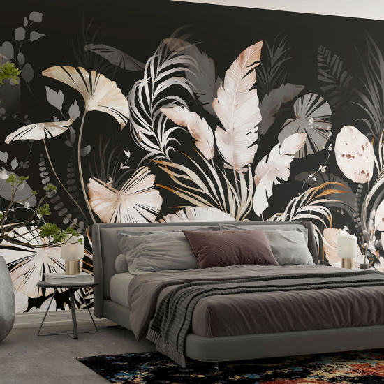 Papel pintado panorámico - Plantas tropicales