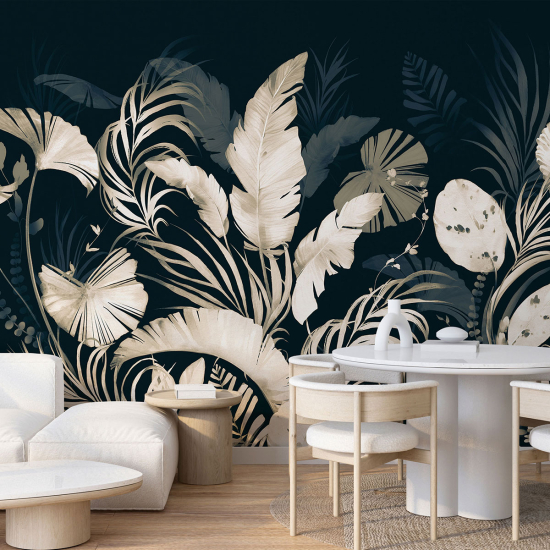 Papel pintado panorámico - Plantas tropicales