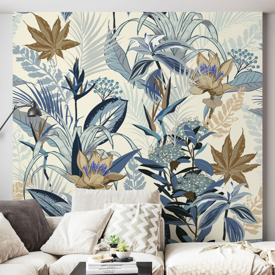 Papel pintado panorámico - Plantas Tropicales