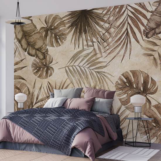Papel pintado panorámico - Plantas tropicales
