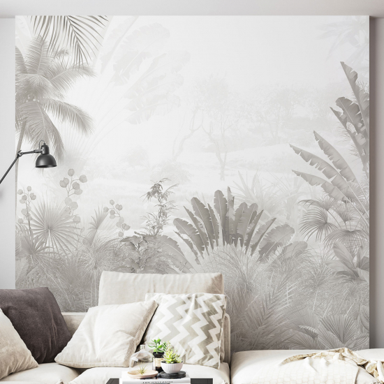 Papel pintado panorámico - Plantas tropicales