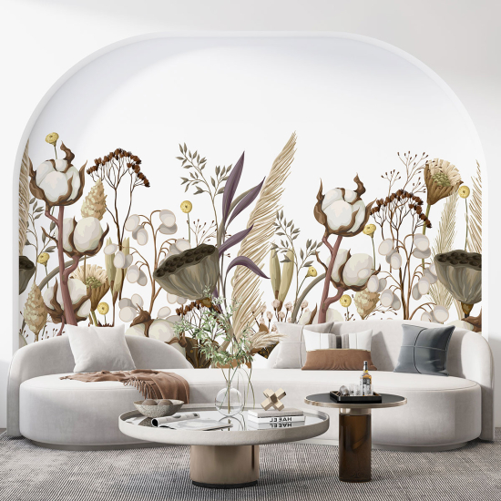 Papel pintado panorámico - Plantas tropicales