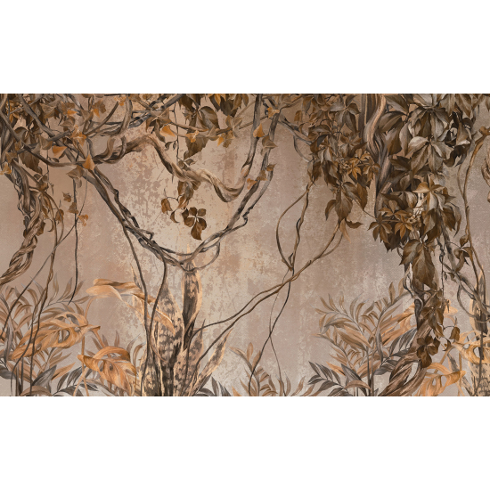 Papel pintado panorámico - Plantas Tropicales