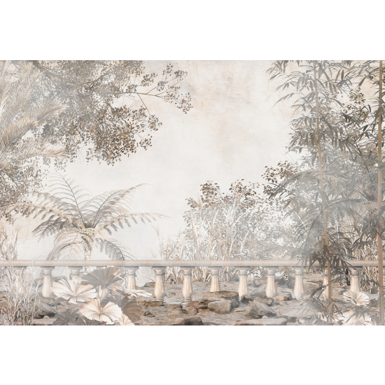 Papel pintado panorámico - Plantas Tropicales