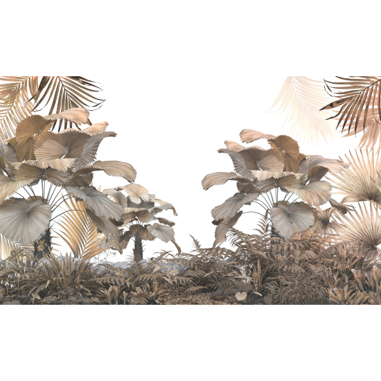 Papel pintado panorámico - Plantas Tropicales