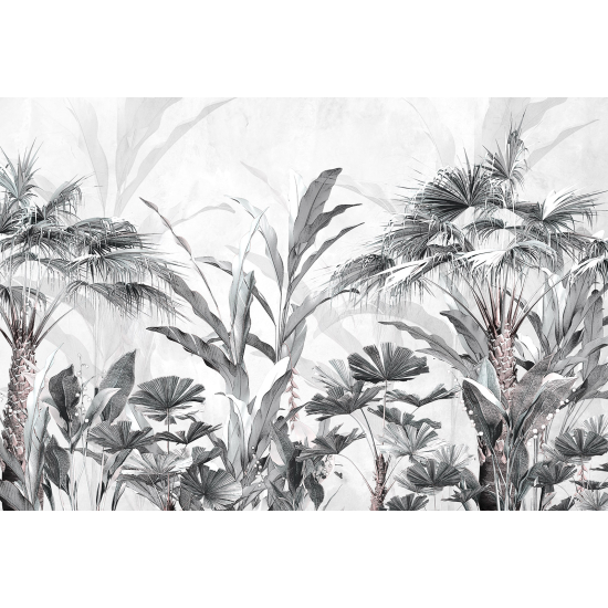 Papel pintado panorámico - Plantas Tropicales