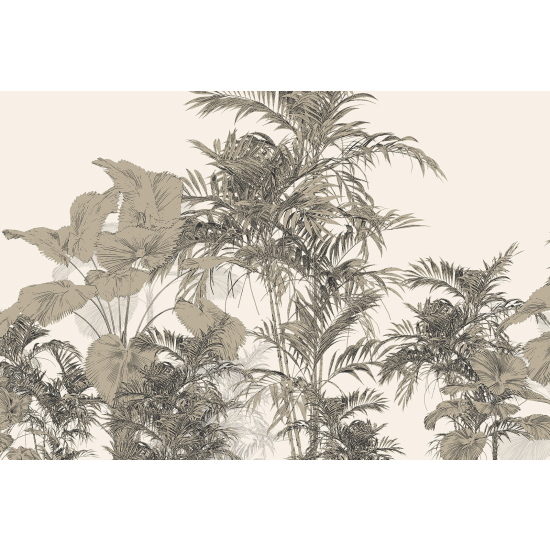 Papel pintado panorámico - Plantas Tropicales