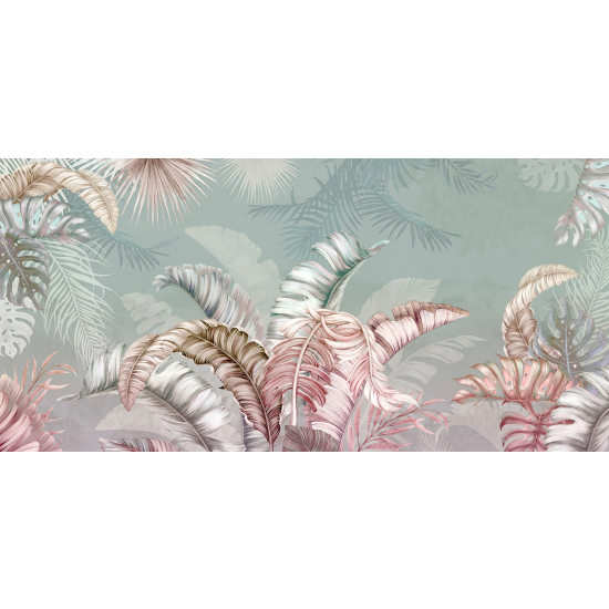 Papel pintado panorámico - Plantas Tropicales