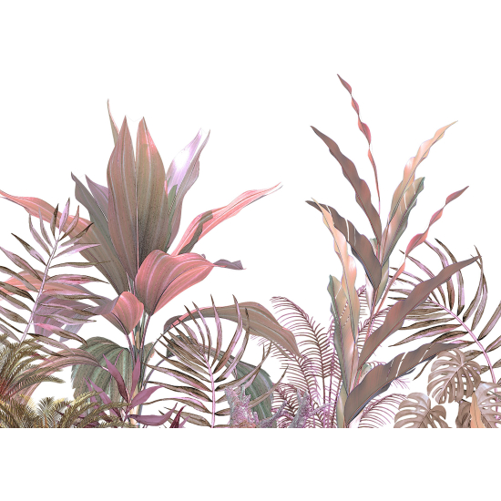 Papel pintado panorámico - Plantas Tropicales