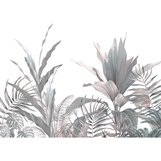 Papel pintado panorámico - Plantas Tropicales