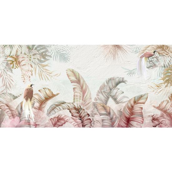 Papel pintado panorámico - Plantas Tropicales