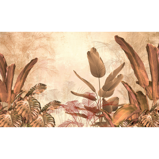 Papel pintado panorámico - Plantas Tropicales