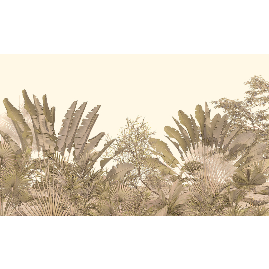 Papel pintado panorámico - Plantas Tropicales