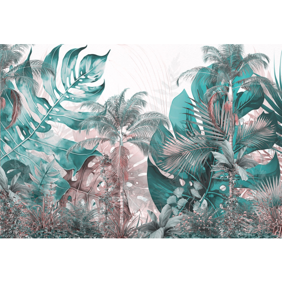 Papel pintado panorámico - Plantas Tropicales