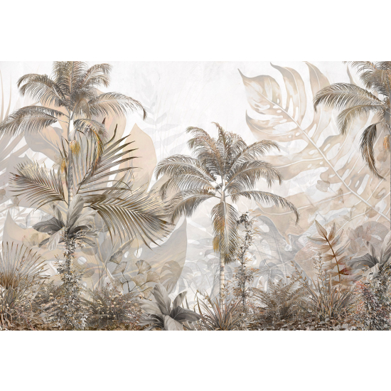 Papel pintado panorámico - Plantas Tropicales