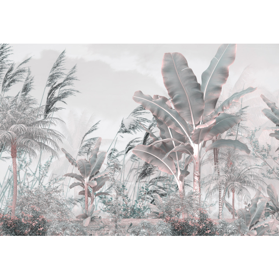 Papel pintado panorámico - Plantas Tropicales