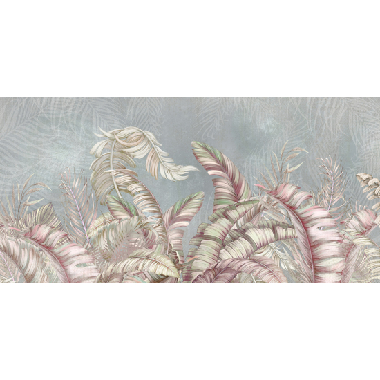 Papel pintado panorámico - Plantas Tropicales