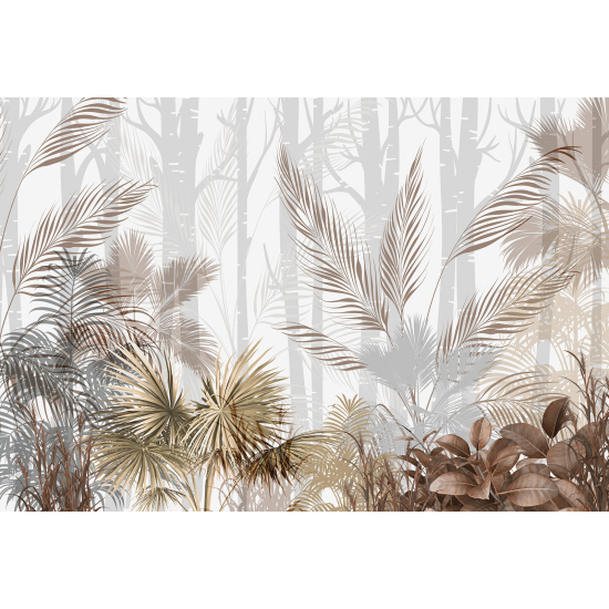Papel pintado panorámico - Plantas Tropicales