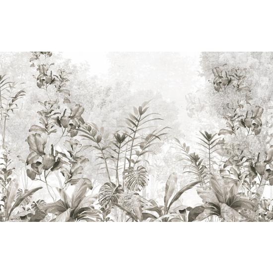 Papel pintado panorámico - Plantas Tropicales