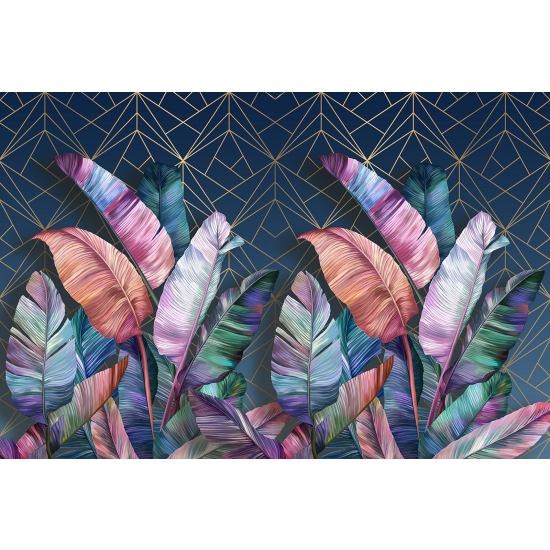 Papel pintado panorámico - Plantas tropicales