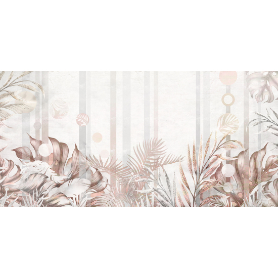 Papel pintado panorámico - Plantas tropicales