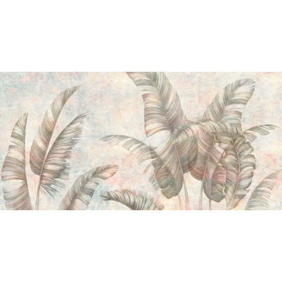 Papel pintado panorámico - Plantas tropicales