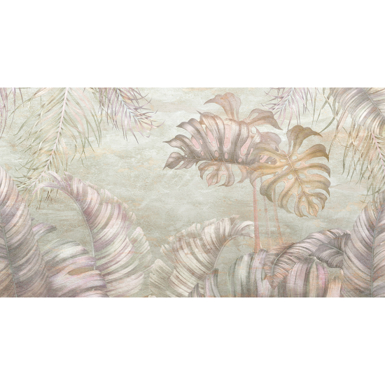 Papel pintado panorámico - Plantas tropicales