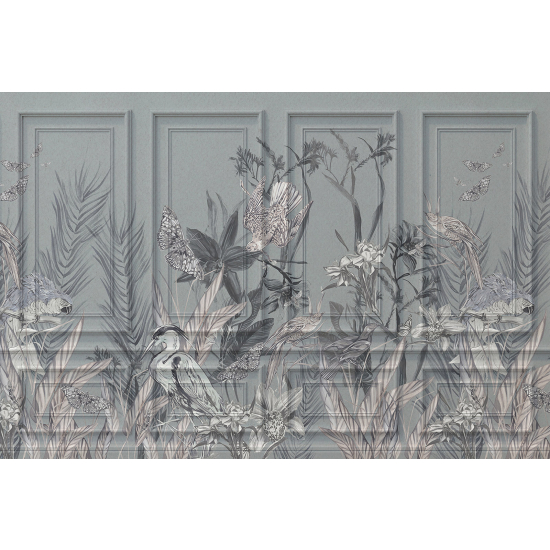 Papel pintado panorámico - Plantas tropicales